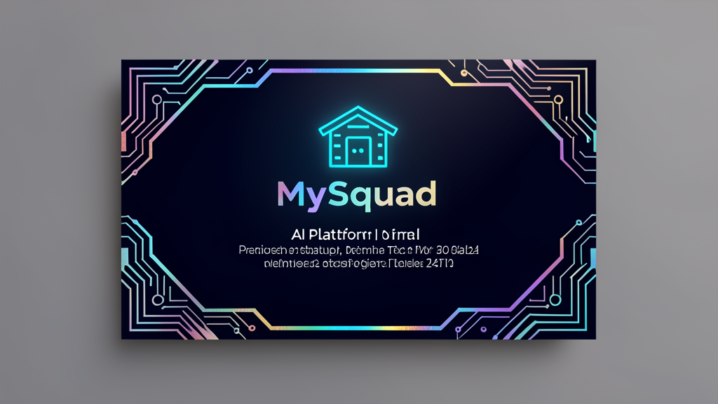 Business card template