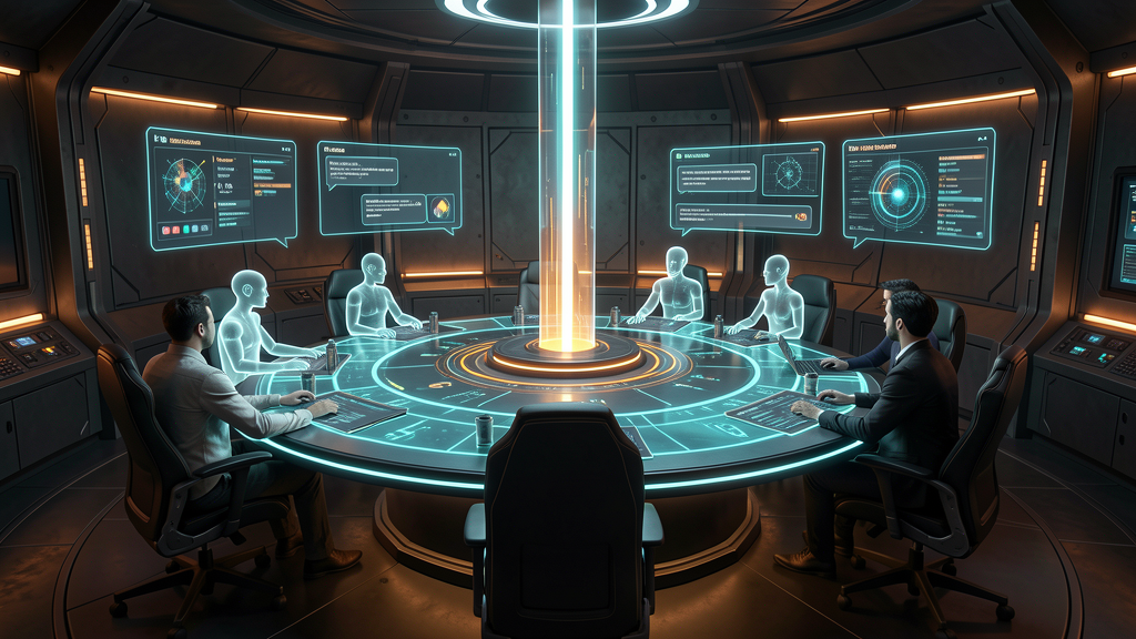 Knights table war room