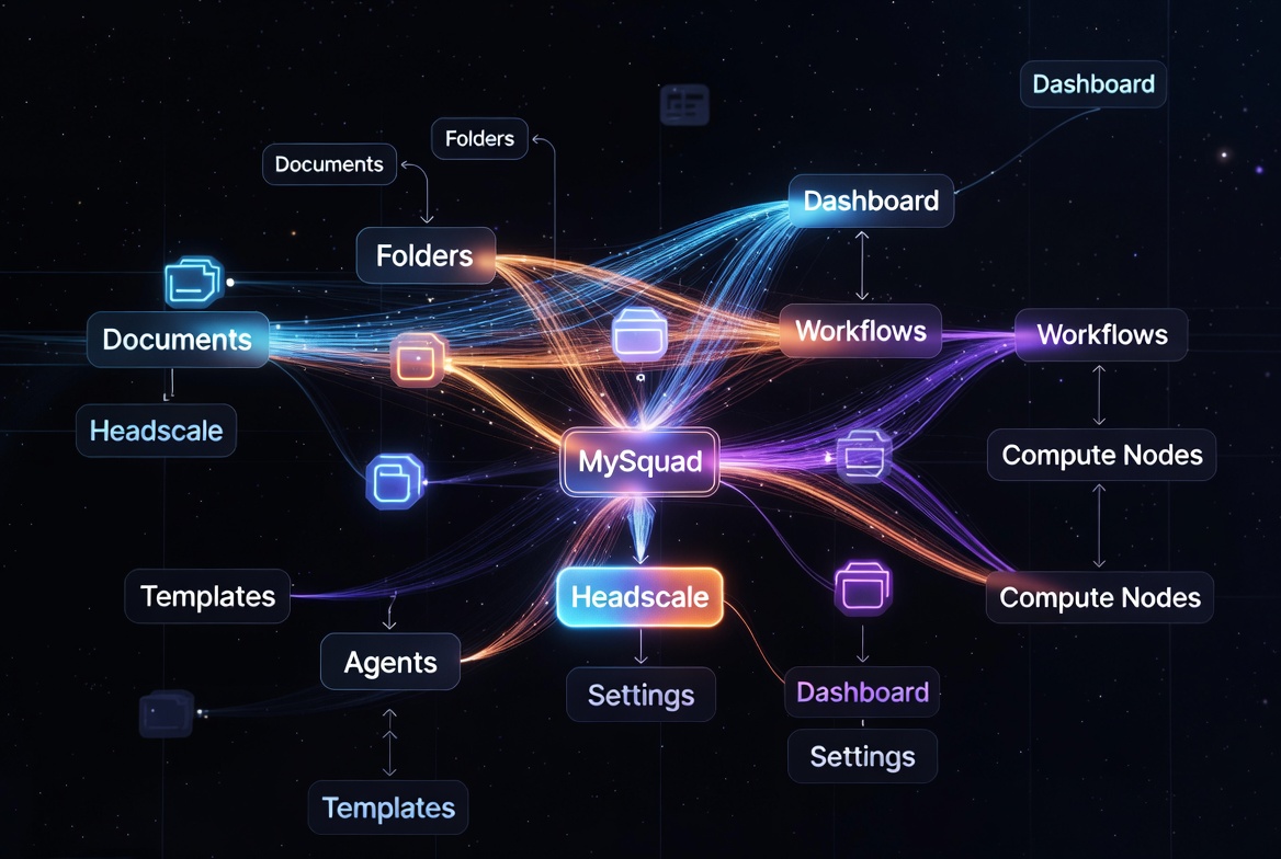 Living network dashboard