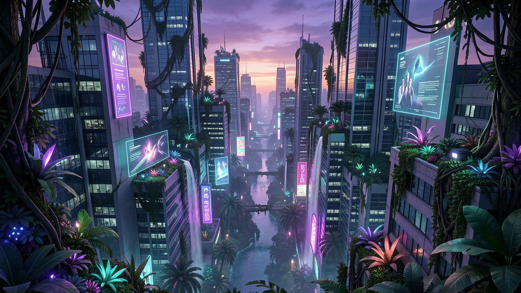 Jungle city poster